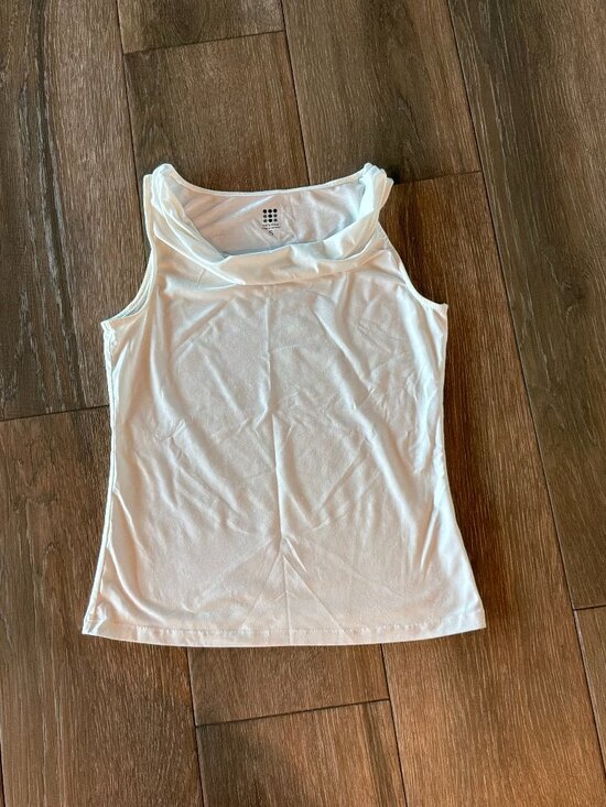 Title nine Tops - Title Nine women's Cowl Breeze Sleeveless tank in ivory size small